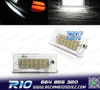 LUCES MATRÍCULA PARA BMW X5 E53 X3 LED