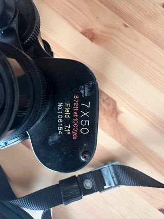 Prismáticos de caza antiguos