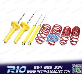 KIT SUSPENSIÓN DEPORTIVA PARA NISSAN