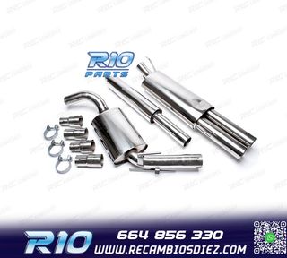 LÍNEA DE ESCAPE PARA VOLKSWAGEN VW GOLF MK3 91-98