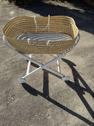 Moisés de mimbre Zara