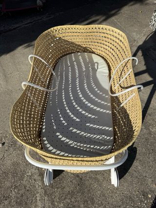 Moisés de mimbre Zara