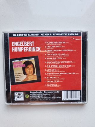 CD Engelbert Humperdinck Singles Collection