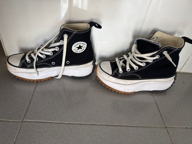 Converse Run Star Hike Unisex Negras