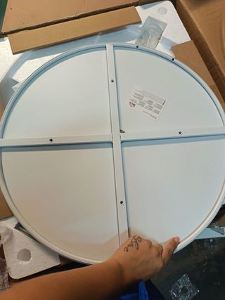 Mesa de comedor redonda para 2 personas