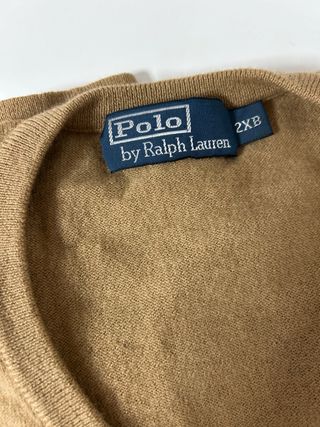 Polo Ralph Lauren Jersey Lana Pura Talla XXL