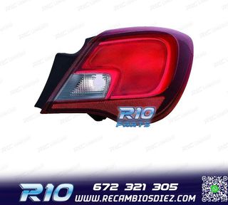 PILOTO DCH PARA OPEL CORSA E 3P 15-19 BLANCO ROJO
