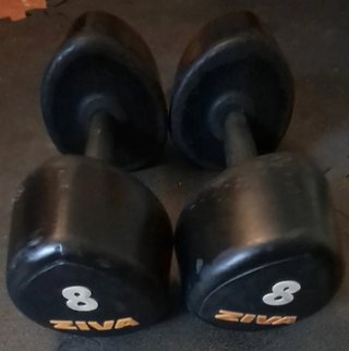 JUEGO MANCUERNAS ZIVA 9kg 8kg 6kg 3kg 2kg 1kg