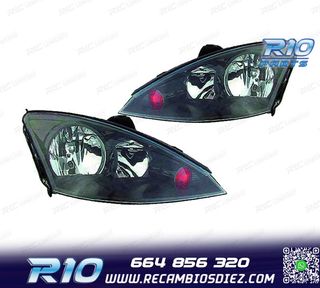 FAROS PARA FORD FOCUS II 01-05 FONDO NEGRO