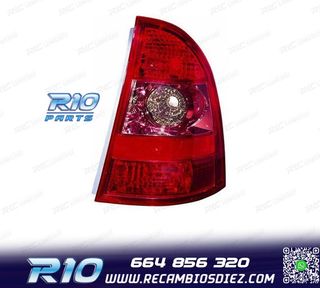 PILOTO DCH TOYOTA COROLLA STATION WAGON 04-07 ROSA+ROJO