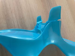 Hamaca para bañera de bebé azul