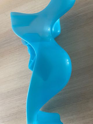 Hamaca para bañera de bebé azul