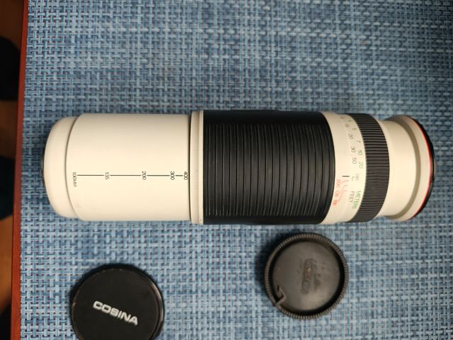 Objetivo Cosina 100-400mm Montura A