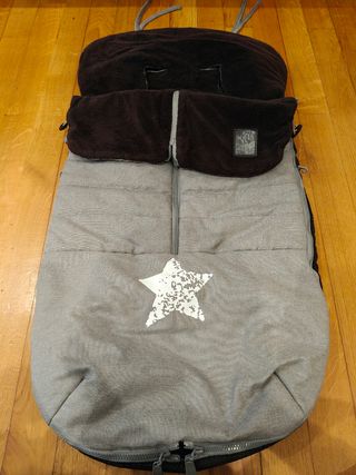 Saco Carro Bebé Jane Estrellas Gris