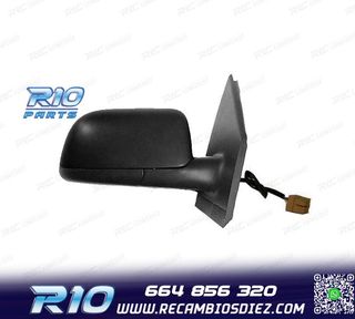 ESPEJO COMPLETO DERECHO VOLKSWAGEN VW POLO 02-05 ELÉCTRICO