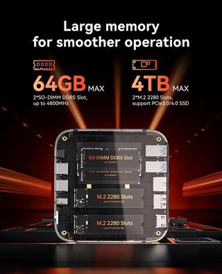 ☆ Mini PC ACEMAGIC Matrix M1 Ryzen 7 6800H