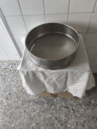 Tamiz de harina inoxidable