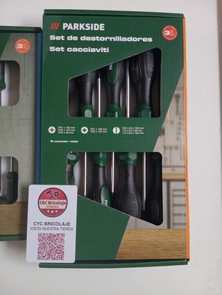 Set de llaves y destornilladores Parkside nuevo