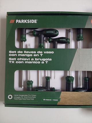 Set de llaves y destornilladores Parkside nuevo