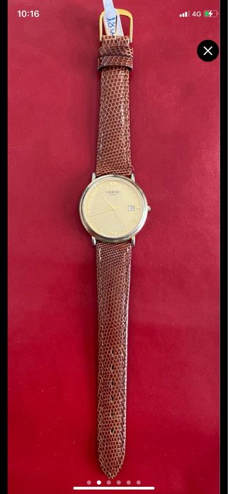 Orologio Laurens Uomo Oro Marrone