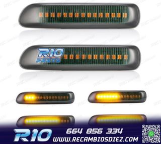 INTERMITENTES LATERALES DINAMICOS LED BMW E46 AHUMADOS