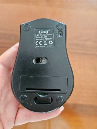 Mouse wireless Linq nero