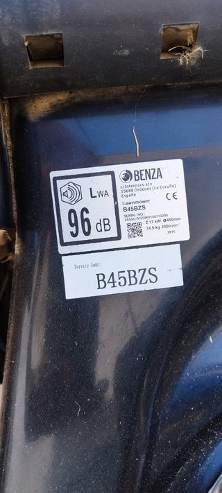 Cortacésped gasolina