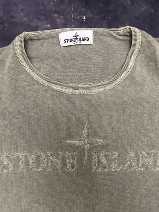 Stone Island Felpa Verde