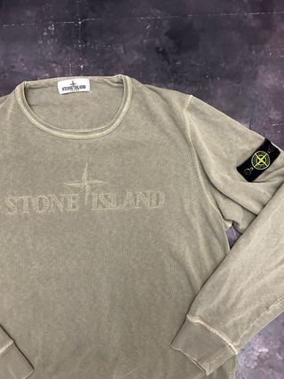 Stone Island Felpa Verde