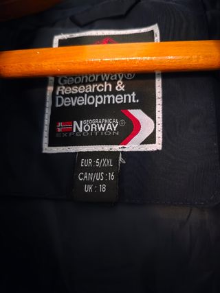 Chaqueta Geographical Norway Azul precio negociabl