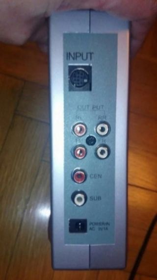 Equipo de sonido Solman con 6 canales de audio