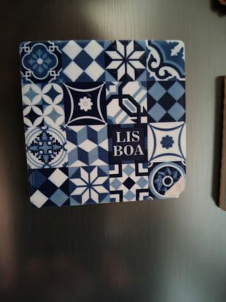 Imán Azulejo Souvenir Portugal Lisboa