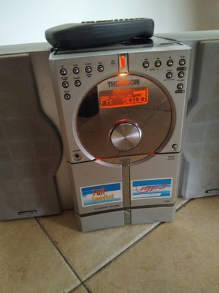 Minicadena Thomson MP3 Plata