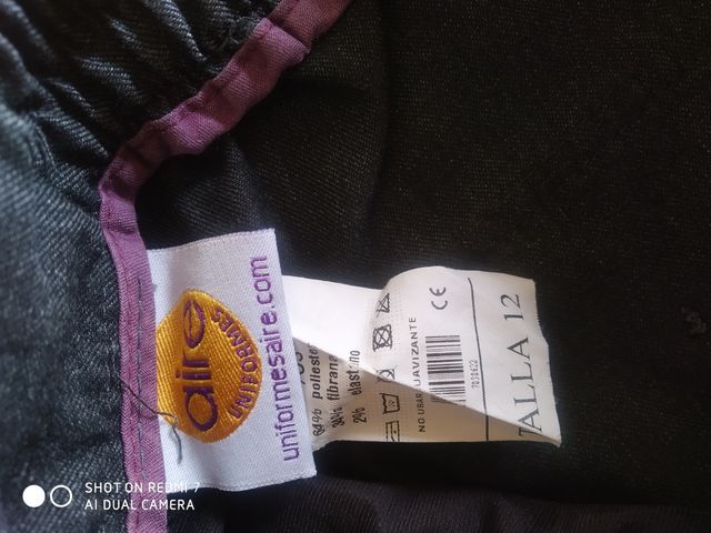 Pantalón gris colegio niño