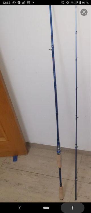 Caña de pescar 2.40M azul