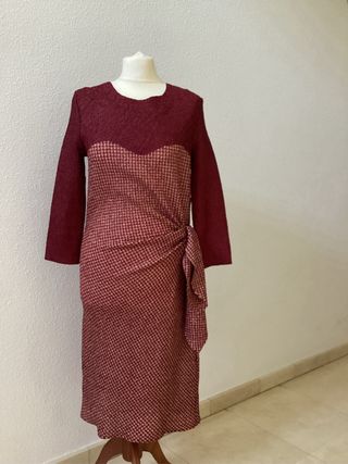 lote Vestido Adolfo Dominguez 40 y bolso