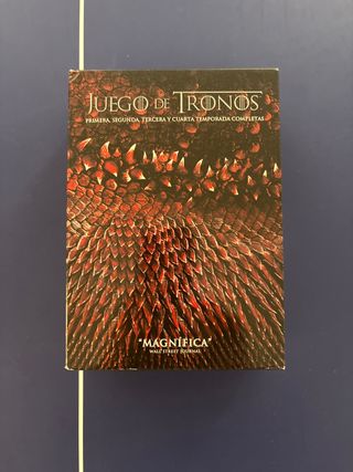 Juego de Tronos T1-4 DVD Español
