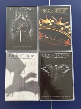 Juego de Tronos T1-4 DVD Español