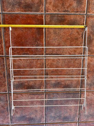 Tendedero para balcón blanco