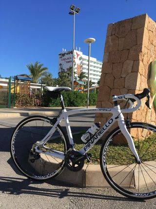 Bicicleta Carretera Pinarello Angliru Blanca