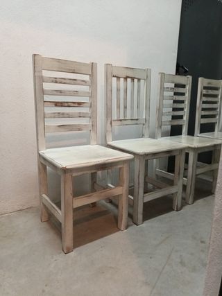 Sillas de Madera