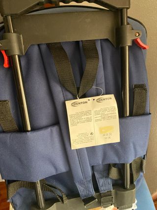Mochila CHENTON azul sin estrenar con ruedas