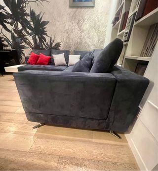 Divano artigianale modello WRITE con chaise longue