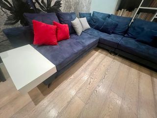 Divano artigianale modello WRITE con chaise longue