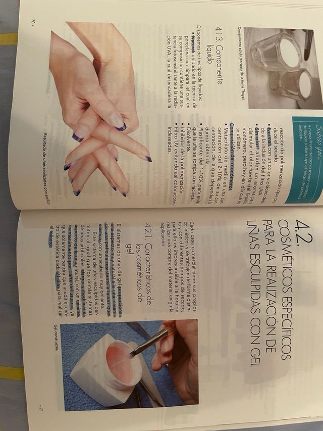 Técnicas de uñas artificiales