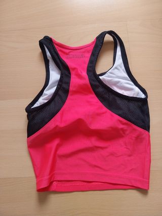 Top deportivo Joma fucsia