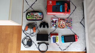 Nintendo Switch + Juegos y Accesorios
