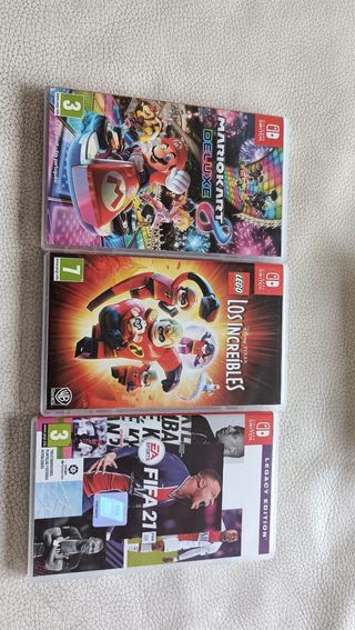 Nintendo Switch + Juegos y Accesorios