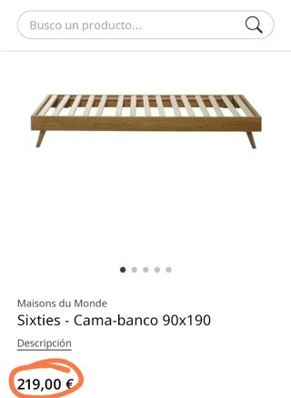 Somier Maison du Monde