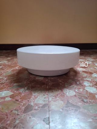 Aplique de cristal blanco estilo años 70
